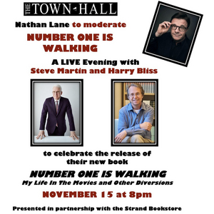 Nathan Lane to Moderate Live Evening With Steve Martin and Harry Bliss at The Town Hall Image
