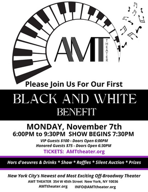 AMT Theater Announces Inaugural Black and White Benefit 