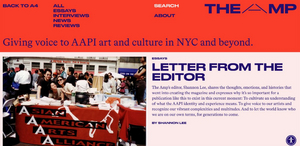 Asian American Arts Alliance Launches New Magazine About AAPI Arts and Culture 