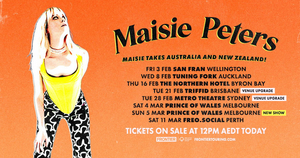 Maisie Peters Adds Second In Melbourne and Venue Upgrades In Brisbane and Sydney 