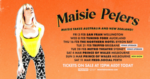 Maisie Peters Adds Second In Melbourne and Venue Upgrades In Brisbane and Sydney Image