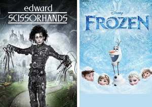 The Warner Will Screen EDWARD SCISSORHANDS and FROZEN This Month 