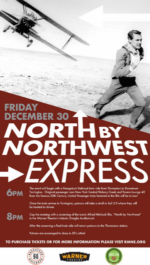 The Warner Theatre To Present NORTH BY NORTHWEST EXPRESS, 