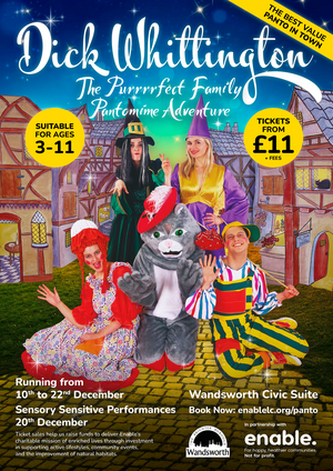 DICK WHITTINGTON Arrives At Wandsworth's Civic Suite This Christmas Image