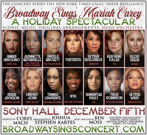 Exclusive: BROADWAY SINGS MARIAH Featuring Jeannette Bayardelle, Amber Ardolino & More to be Livestreamed 