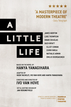 Exclusive Presale for A LITTLE LIFE at the Harold Pinter Theatre Image