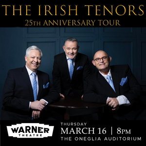 The Warner Theatre To Present The Irish Tenors, March 16 Image
