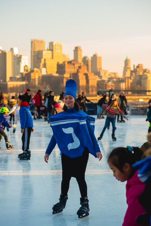 Skate The Skyline For CHANUKAH ON ICE At The Seaport 