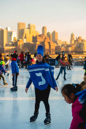Skate The Skyline For CHANUKAH ON ICE At The Seaport Image