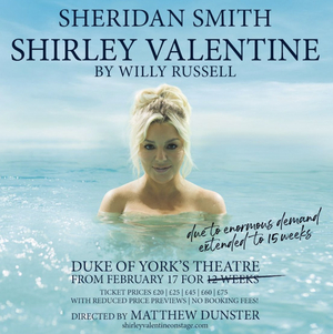 Sheridan Smith in SHIRLEY VALENTINE Extends Due To Demand Image