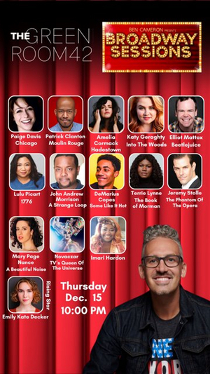Paige Davis, Patrick Clanton, Amelia Cormack & More to Perform at BROADWAY SESSIONS ALL STAR HOLIDAY SHOW Image