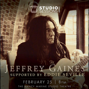 The Warner Theatre Launches STUDIO SESSIONS @ NMST With Jeffrey Gaines and Eddie Seville 