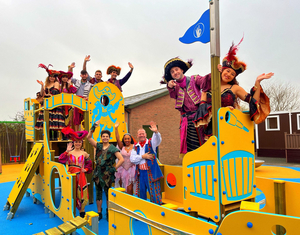 Darlington Hippodrome Pantomime Cast Launch New Pirate Playground in Support of Family Help 