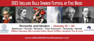 Adelaide Summer Festival Of Fine Music Returns 19 - 30 Jan 2023 Image