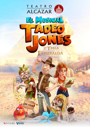 TADEO JONES EL MUSICAL ya ofrece funciones en Madrid  Image