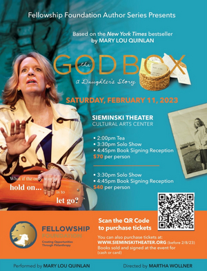 The Sieminski Theater Presents THE GOD BOX, A DAUGHTER'S STORY  Image