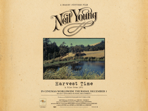 NEIL YOUNG: HARVEST TIME Screens at the Park Theatre Image