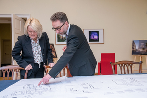Royal Bank Of Scotland Formally Hands Over The New Town Site For Edinburgh's New Concert Hall Image