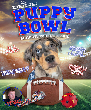 The Den Theatre to Partner With The Anti-Cruelty Society for its First-Ever Puppy Bowl 