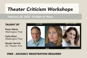 Rethinking Theater Criticism Conference Will Take Place in Washington D.C. This Month  Image