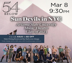 Arizona State University Senior Showcase Will Be Presented at 54 Below Image