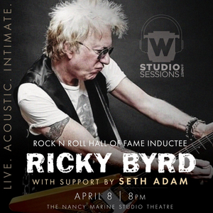 Warner Theatre's Studio Sessions At NMST Presents Ricky Byrd With Support By Seth Adam, April 8 