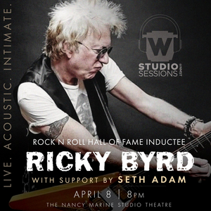 Warner Theatre's Studio Sessions At NMST Presents Ricky Byrd With Support By Seth Adam, April 8 Image