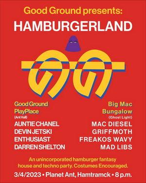 Good Ground Presents HAMBURGERLAND This March  Image