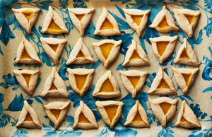 PURIM Baking Recipe - Hamantaschen with Lemon Curd Filling Image