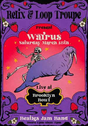 Relix to Present Beatles Jam Band Walrus At Brooklyn Bowl This Month 