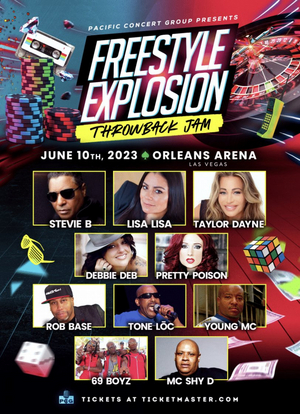 Freestyle Explosion Throwback Jam Returns to Orleans Arena in June 