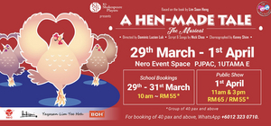 A HEN-MADE TALE Comes to PJPAC This Month 