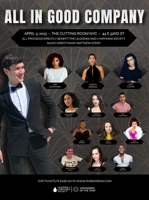 Jess Darrow, Sojourner Brown & More to Join Rob Morean for ALL IN GOOD COMPANY at The Cutting Room 