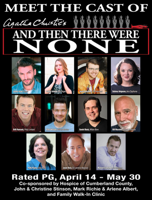 Cumberland County Playhouse Presents AND THEN THERE WERE NONE 