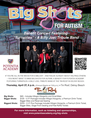BIG SHOTS FOR AUTISM Concert Will Benefit  Potentia Academy  in April Image
