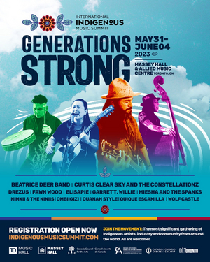 International Indigenous Music Summit Comes to TD Music Hall in May 