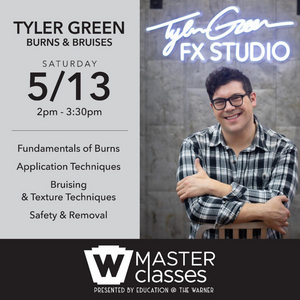 Education @ the Warner Presents Special Effects: Burns – A Master Class with Tyler Green, May 13 Image