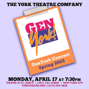 York Theatre Company's GENYORK CONCERT Hosted by Usman Ali Mughal Takes Place Tonight  Image