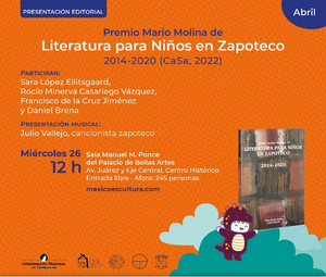 Presentarán Libro Con Los Trabajos Ganadores Del Premio Mario Molina De Literatura Infantil En Zapoteco Image