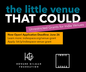 IndieSpace to Launch The Little Venue That Could Program Image