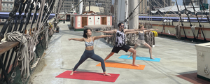 South Street Seaport Museum Announces Monthly VINYASA ON A VESSEL  Image