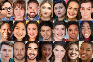 Cast Set for THE SPONGEBOB MUSICAL Presented by Kokandy Productions Image
