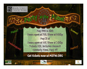 Main Street Theatre Works Presents PARTY AT THE MINE! Fundraising Event This Month  Image