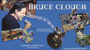 Bruce Clough Returns With FROM OUT OF THE BLUES at Don't Tell Mama This Month Image