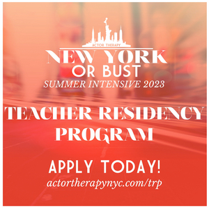 Actor Therapy Launches Teacher Residency Program 