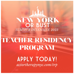 Actor Therapy Launches Teacher Residency Program Image