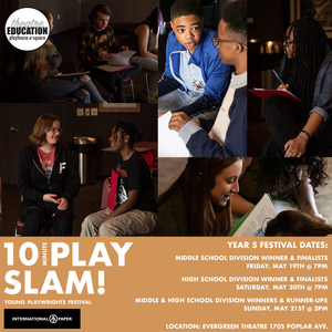 CPI Host 5th Annual Play Slam! Young Playwrights Festival Image