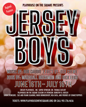 JERSEY BOYS Comes to Playhouse on the Square in June 