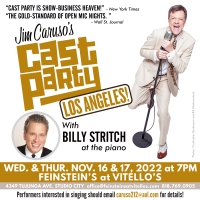 JIM CARUSO'S CAST PARTY Returns to Feinstein's at Vitello's Next Week Photo