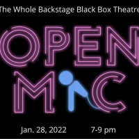 The Whole Backstage Theatre Announces Open Mic Night Photo